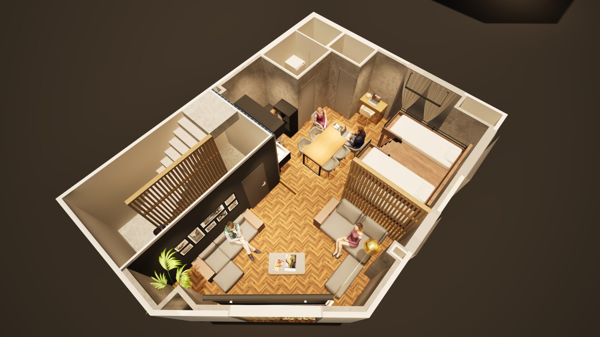 PRIVATE  LODGING  ROOM